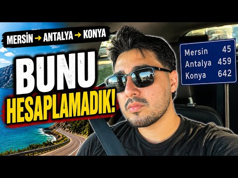 Mersin’den Çıktık, Bu Yolculuk Bizi Mahvetti! (Antalya & Konya Vlogu)